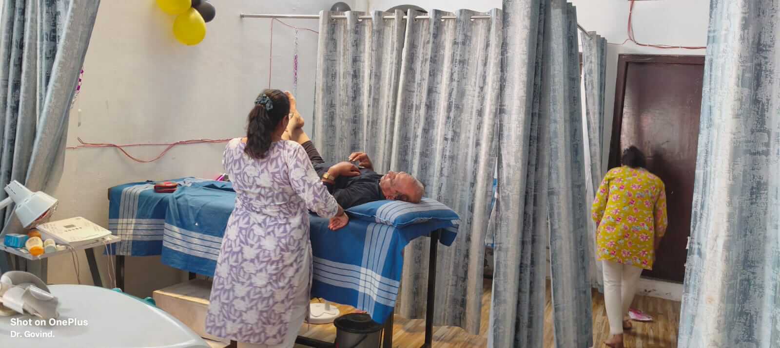 Govindam Physiotherapy clinic equipment